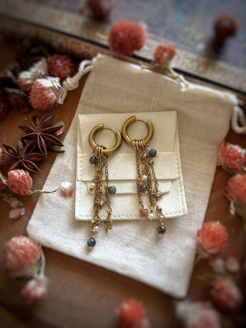 Boucles d’oreilles Stella