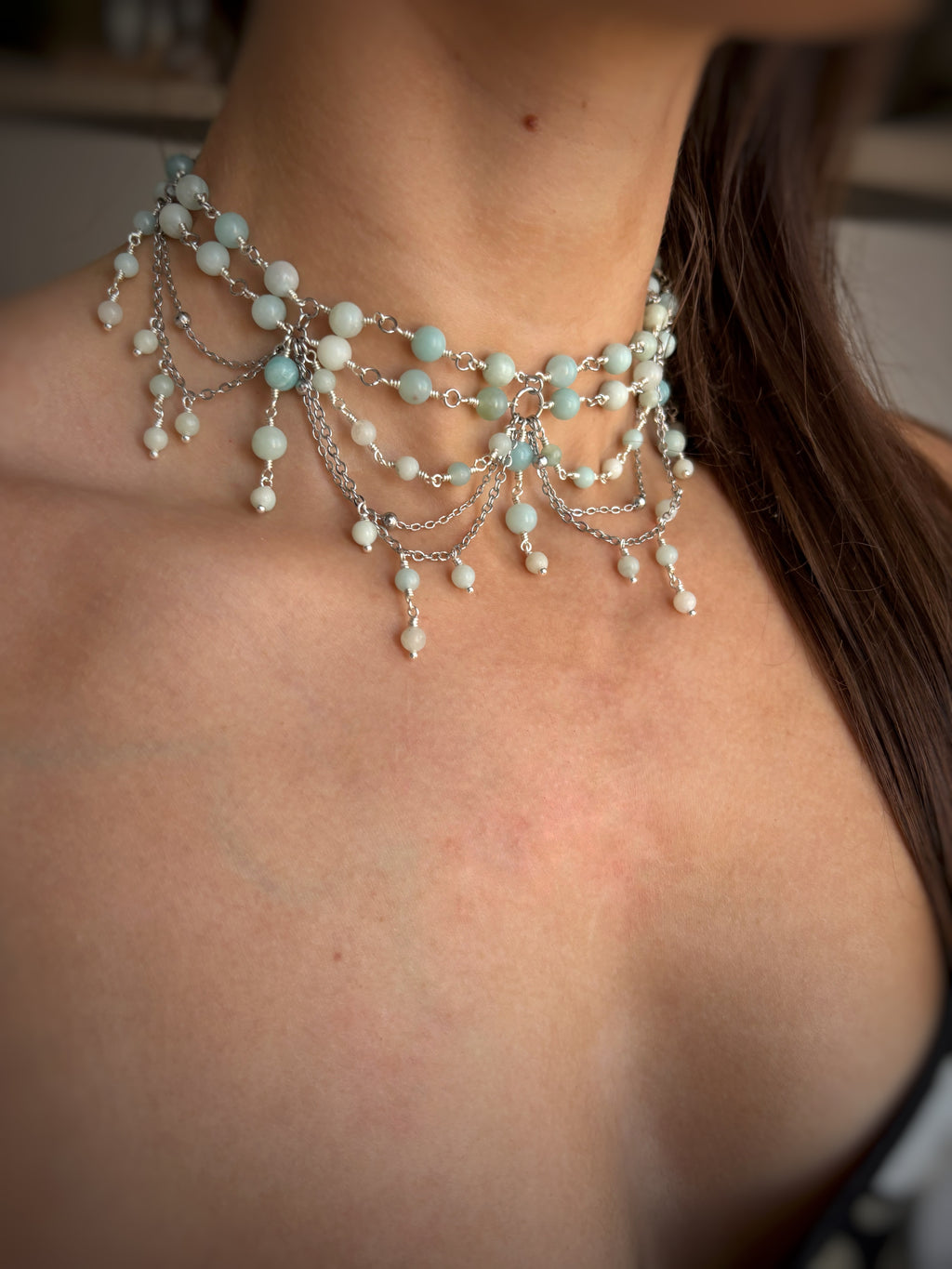 Collier Samara - Amazonite