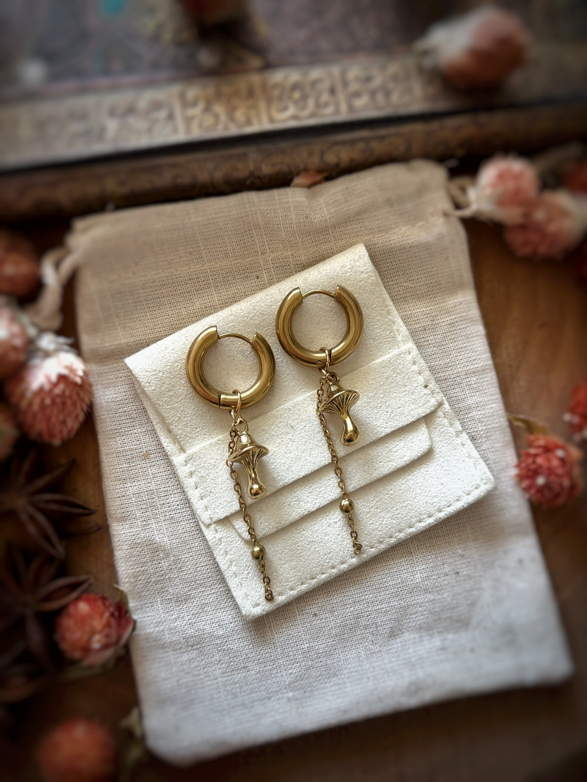 Boucles d’oreilles Mélusine