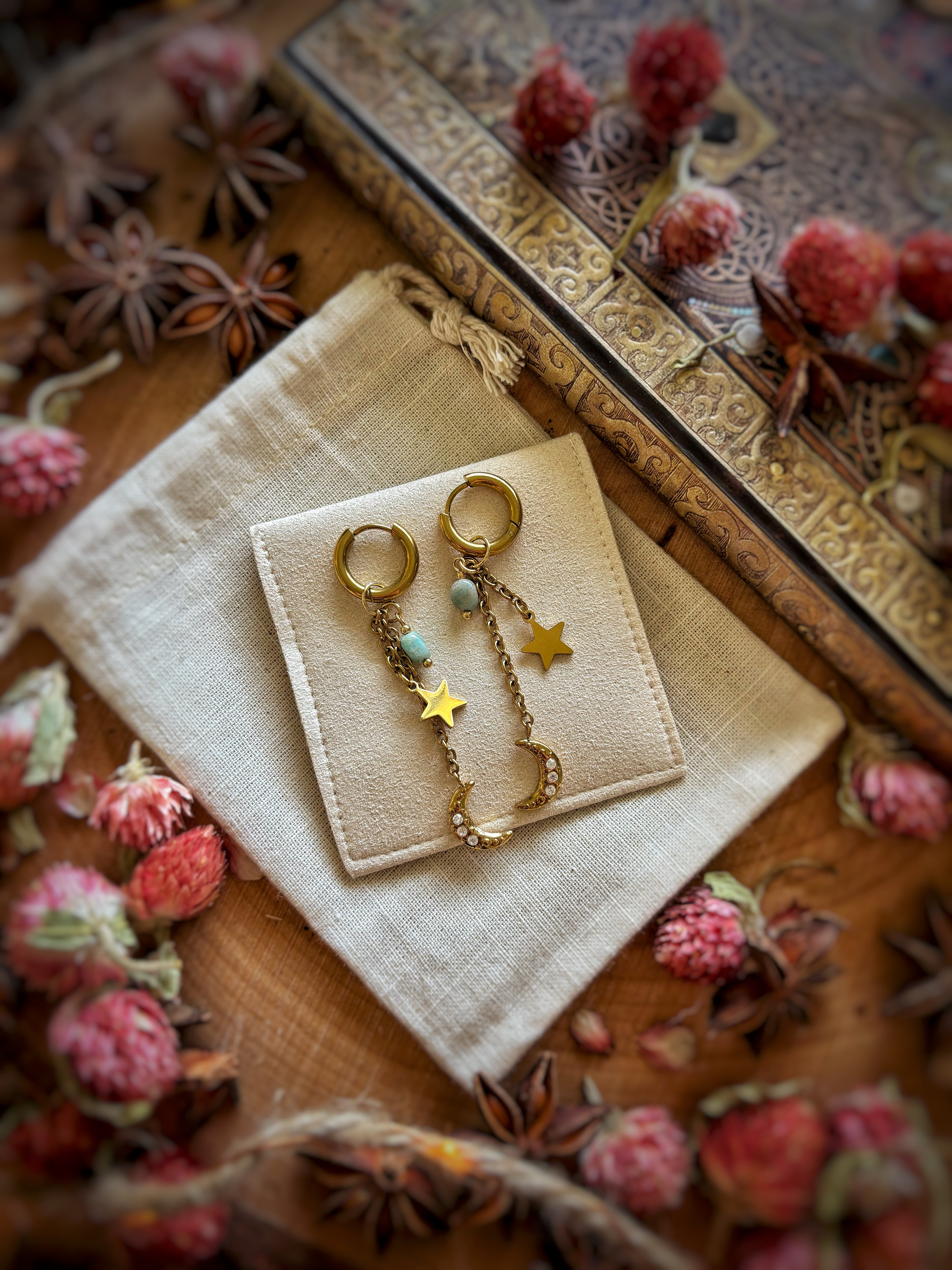 Boucles d’oreilles Selya - Personnalisable