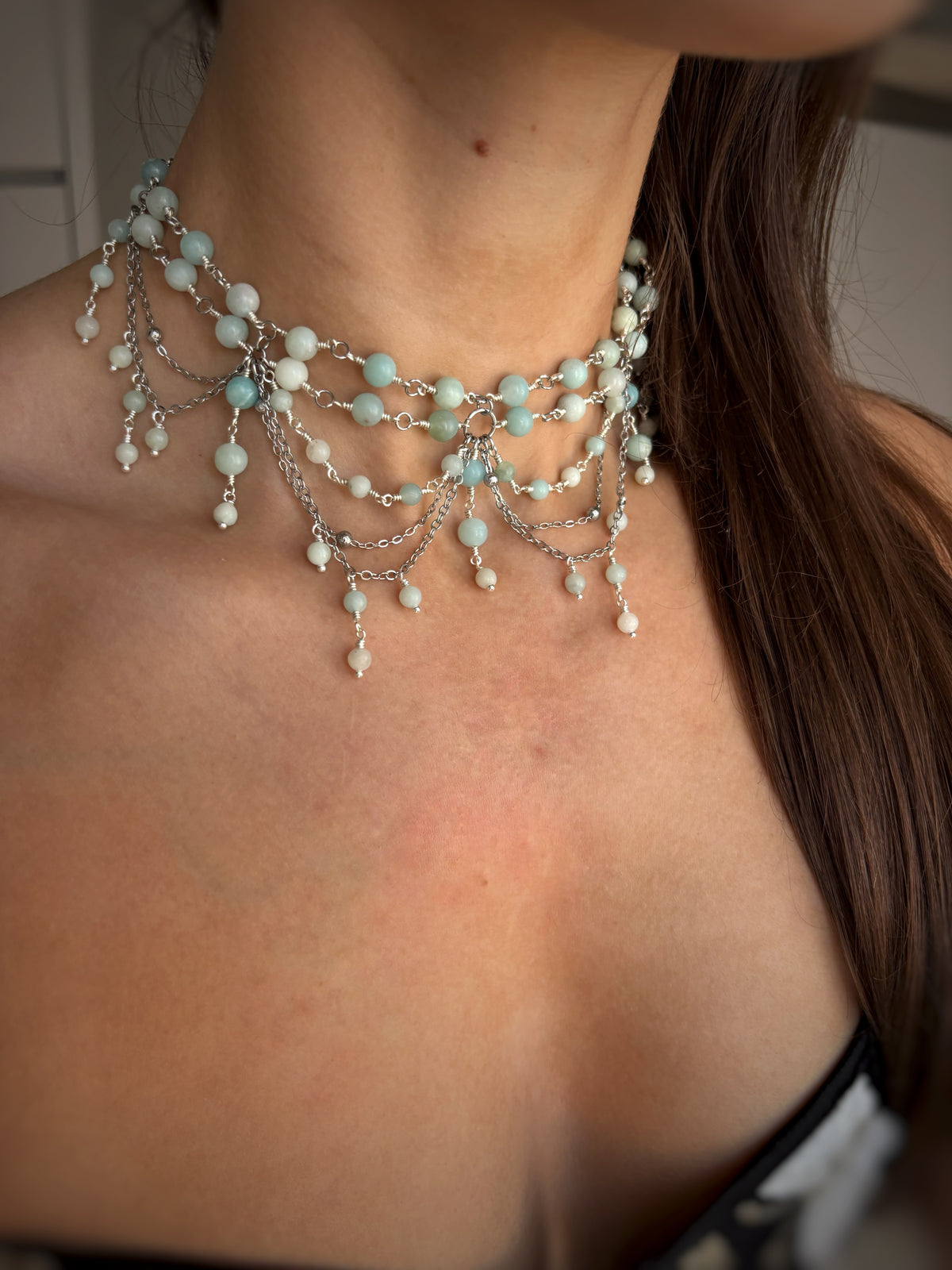 Collier Samara - Amazonite