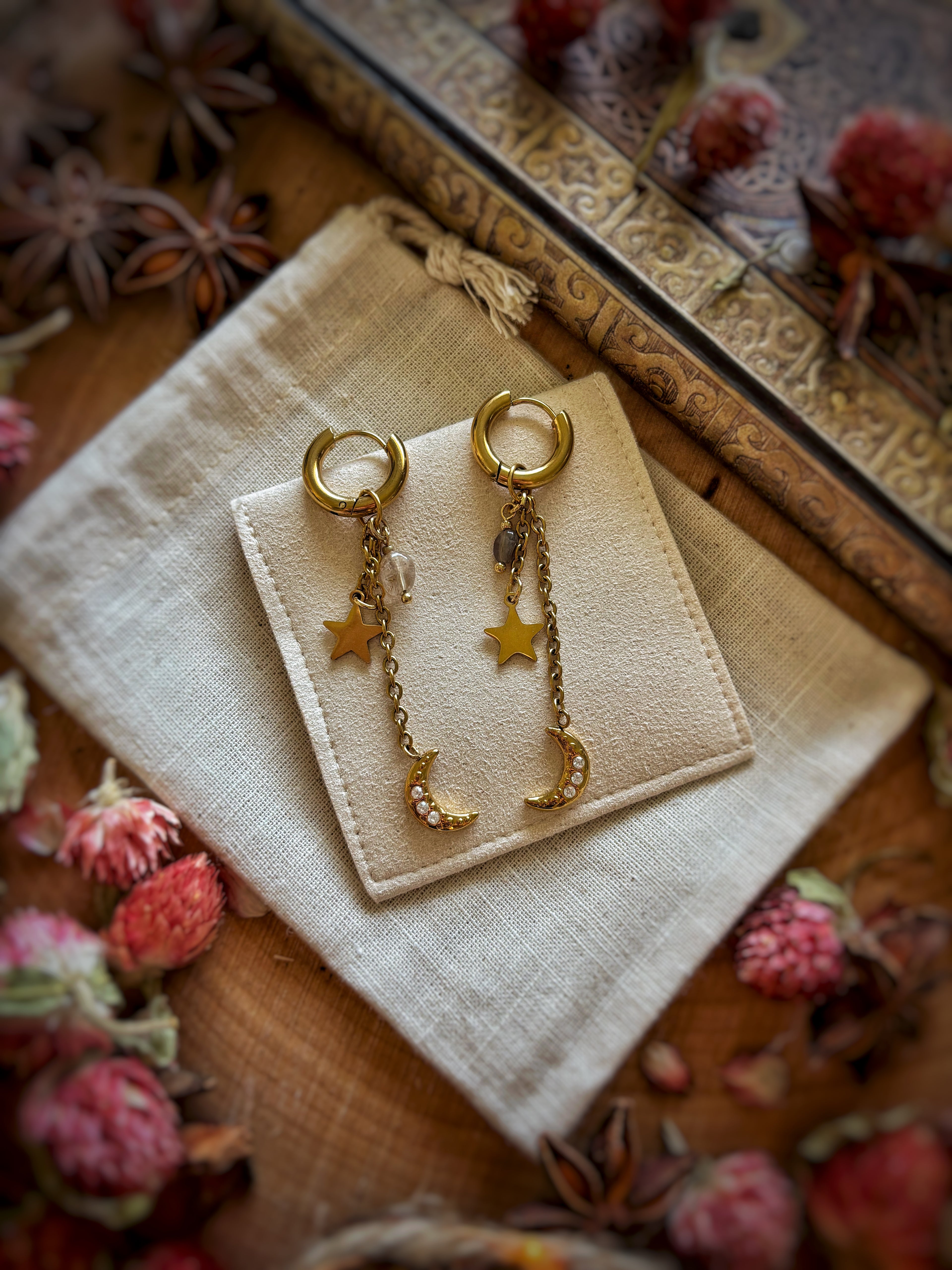 Boucles d’oreilles Selya - Personnalisable