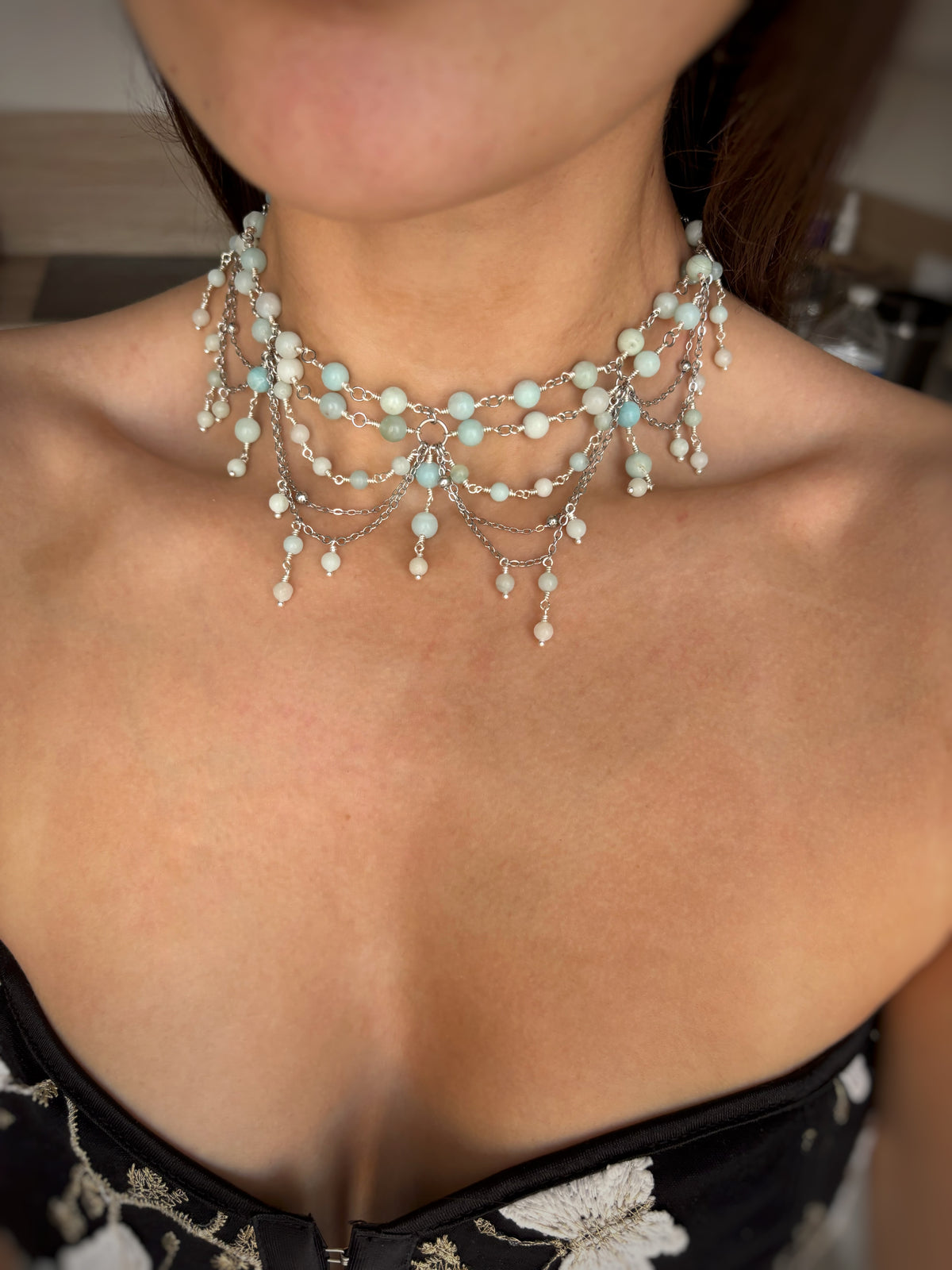 Collier Samara - Amazonite