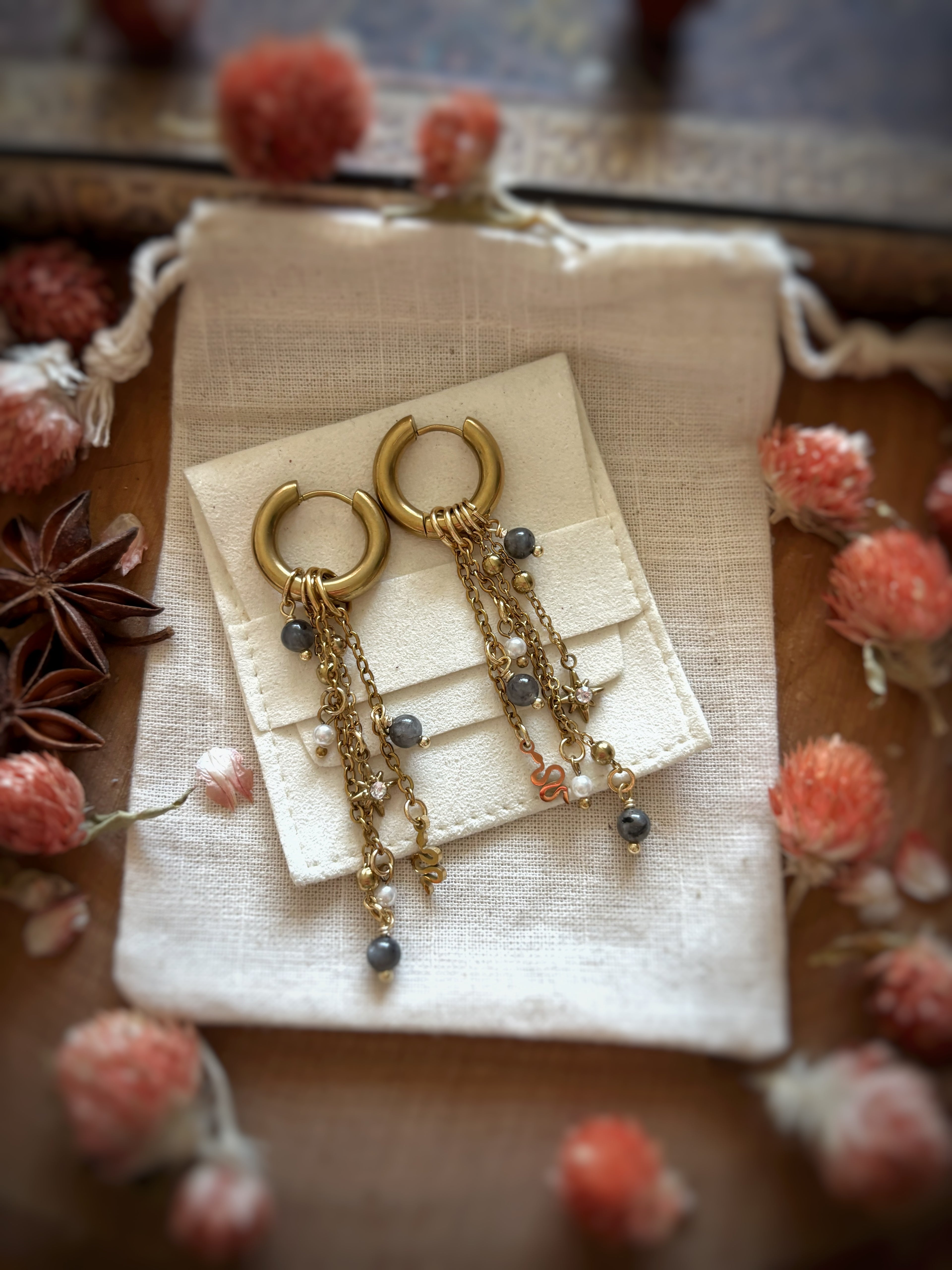 Boucles d’oreilles Stella