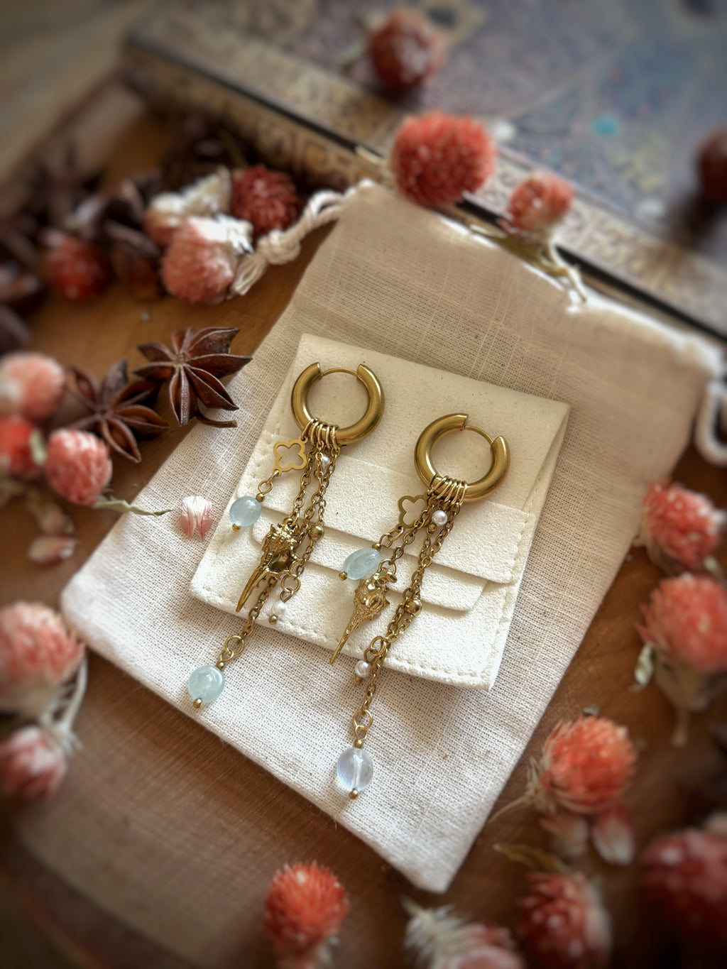 Boucles d’oreilles Capucine