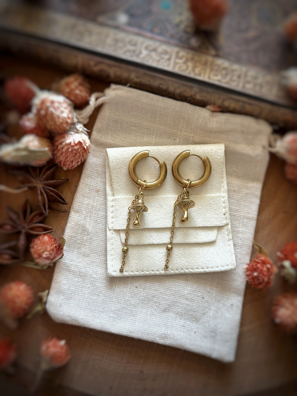 Boucles d’oreilles Mélusine