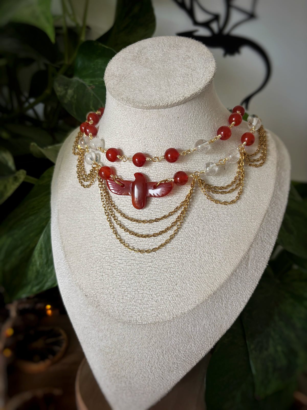 Collier Laurea - Cornaline