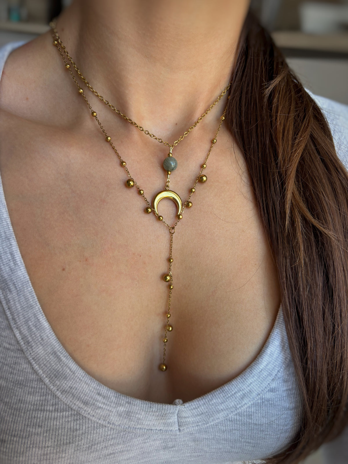 Collier Louve  - Personnalisable