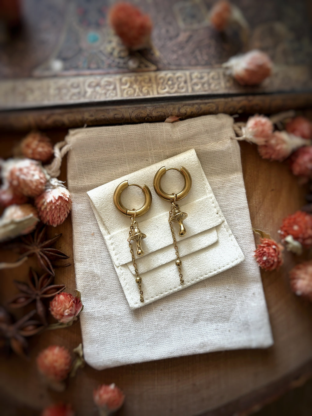 Boucles d’oreilles Mélusine