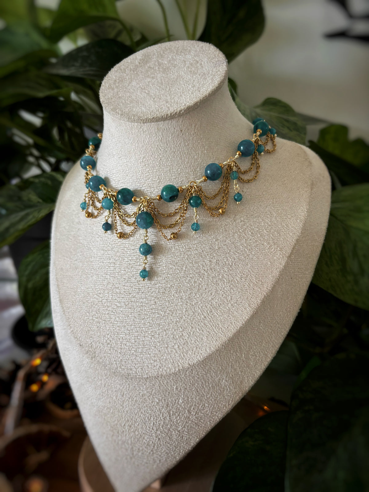 Collier Lara - Apatite