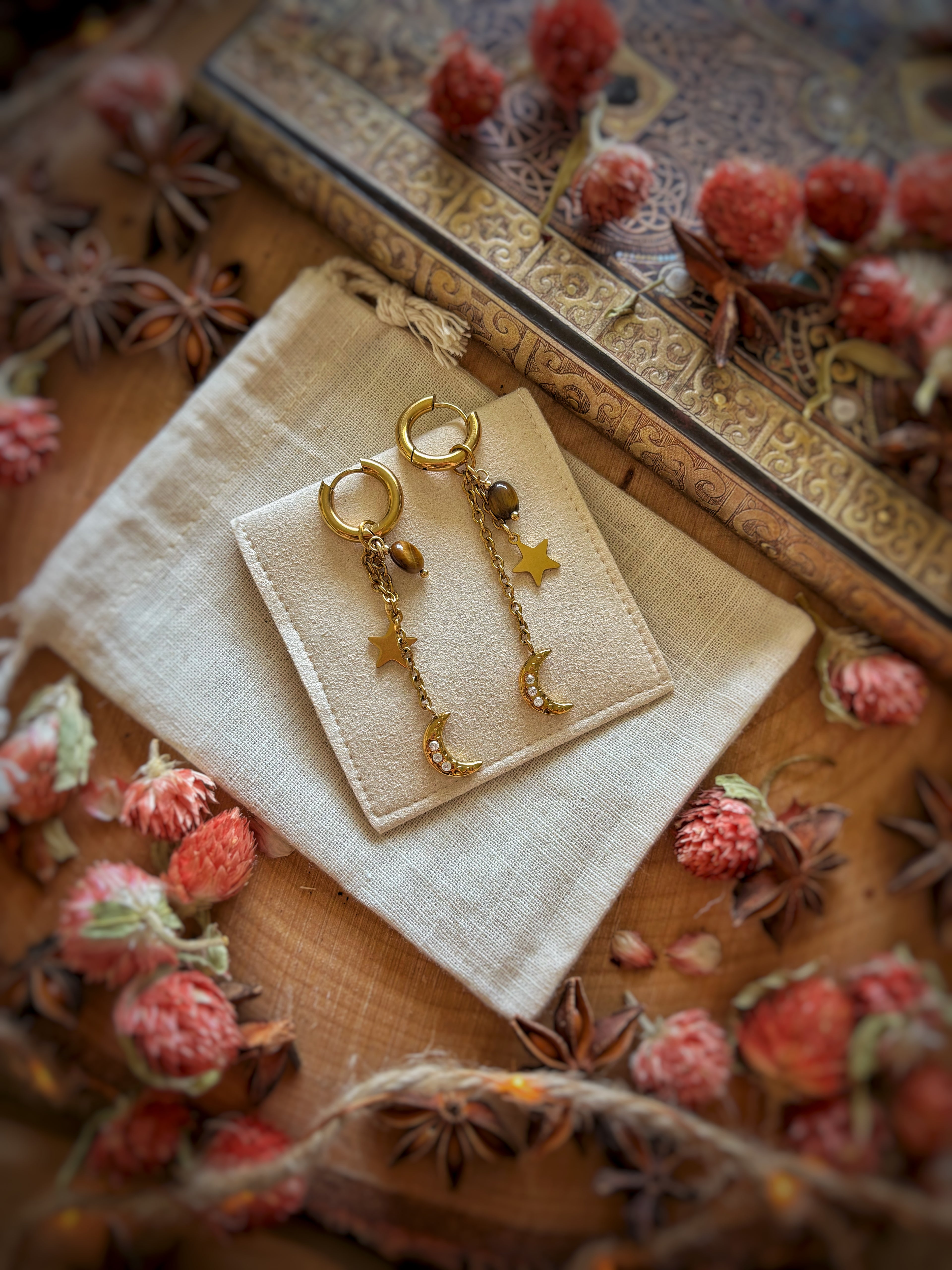 Boucles d’oreilles Selya - Personnalisable