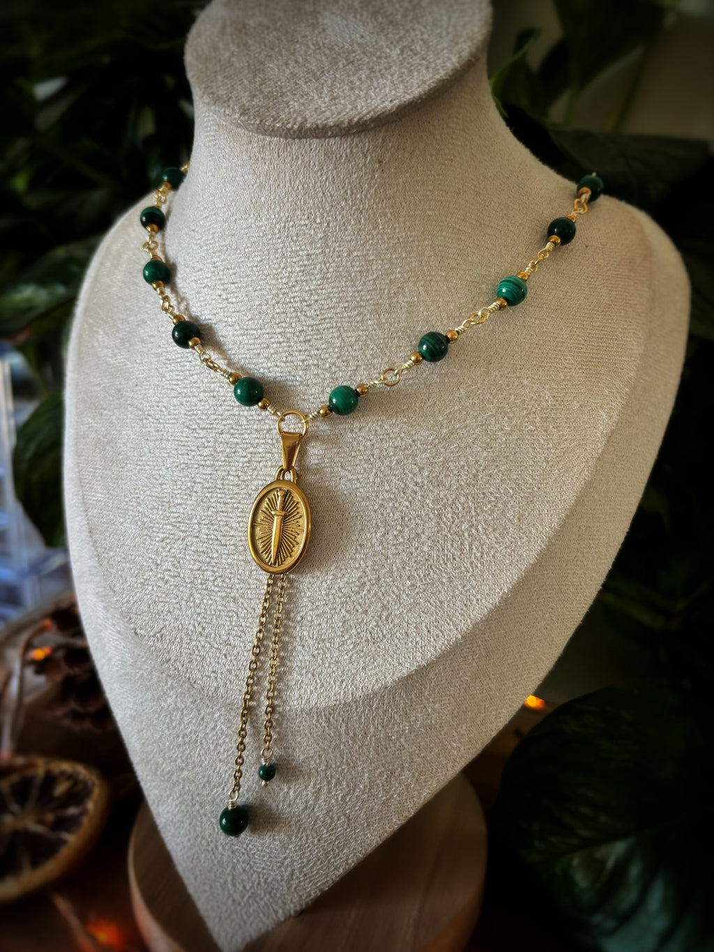 Collier Rhaenyra - Malachite