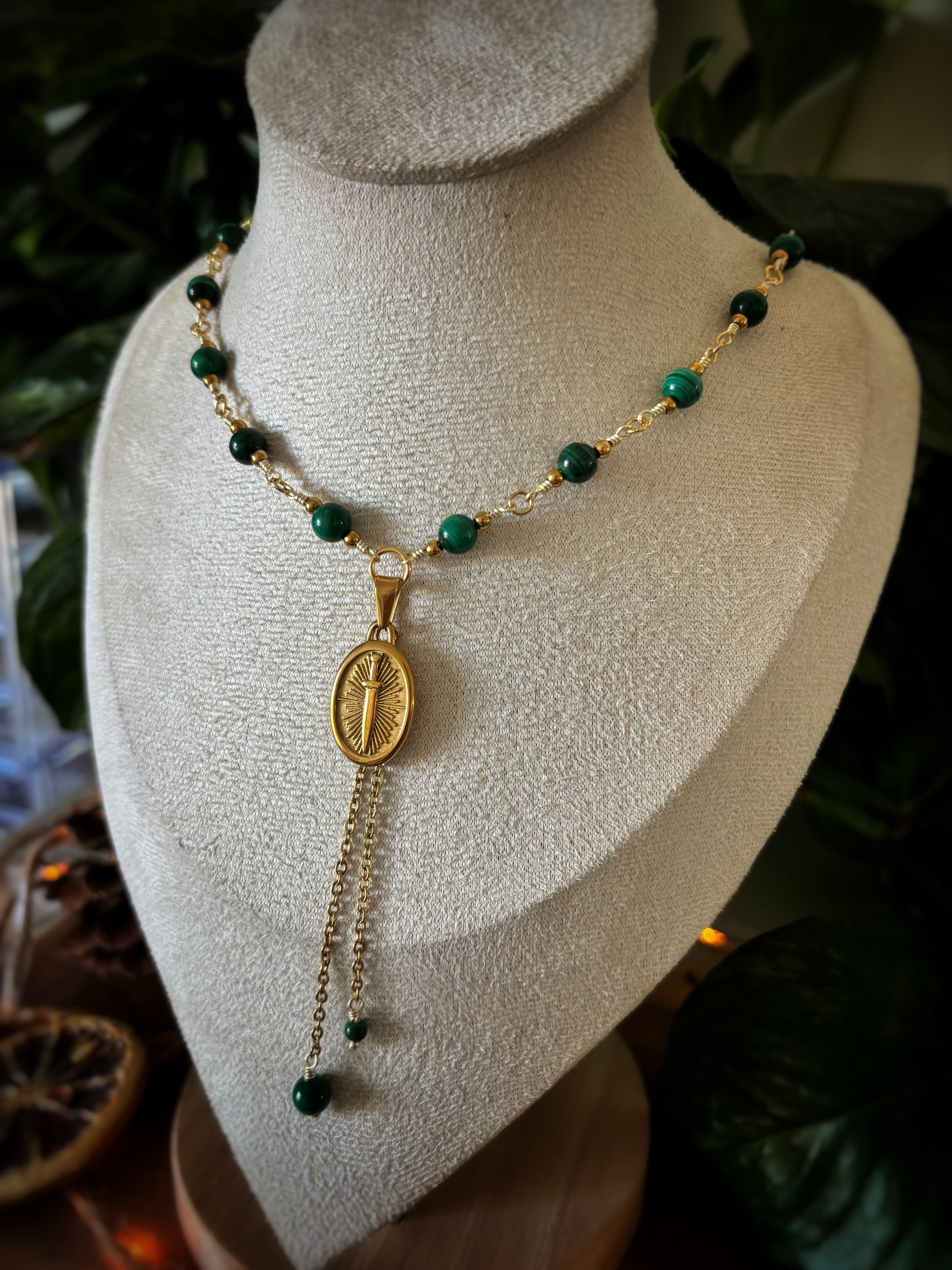 Collier Rhaenyra - Malachite