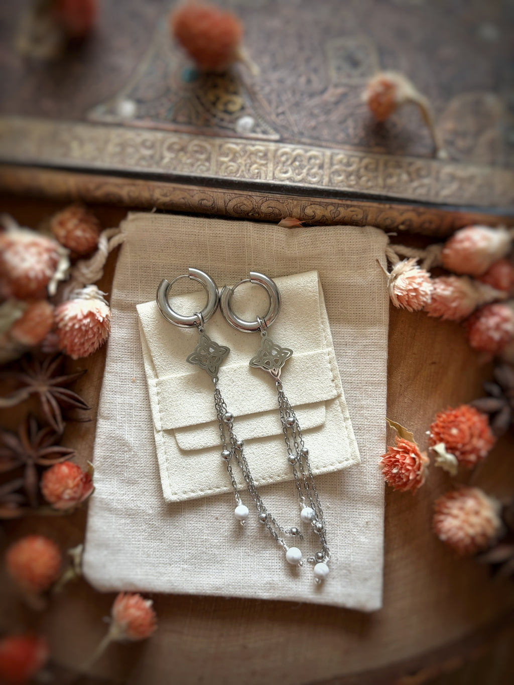 Boucles d’oreilles Solena