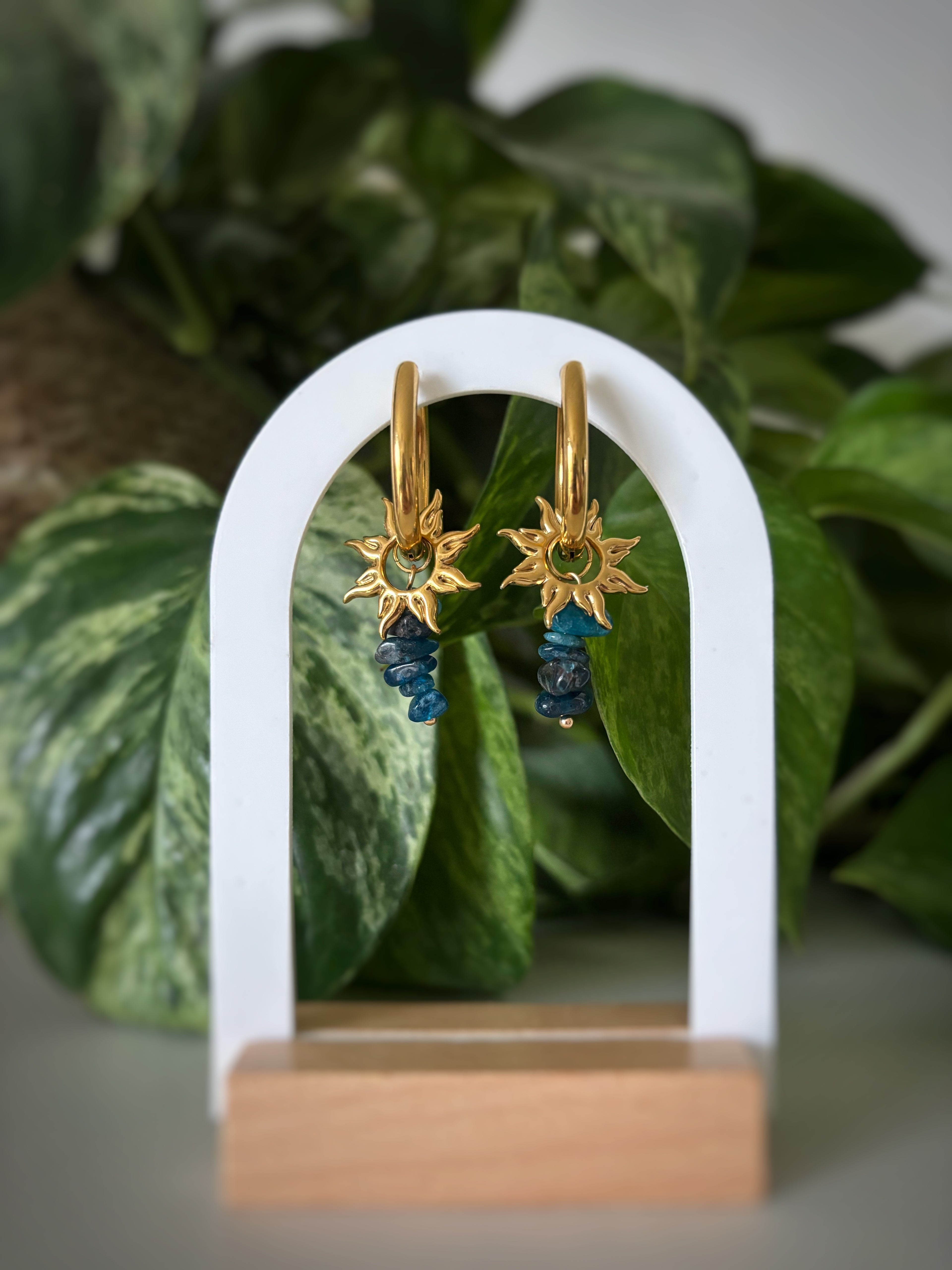 Boucles d’oreilles Luna - Personnalisable