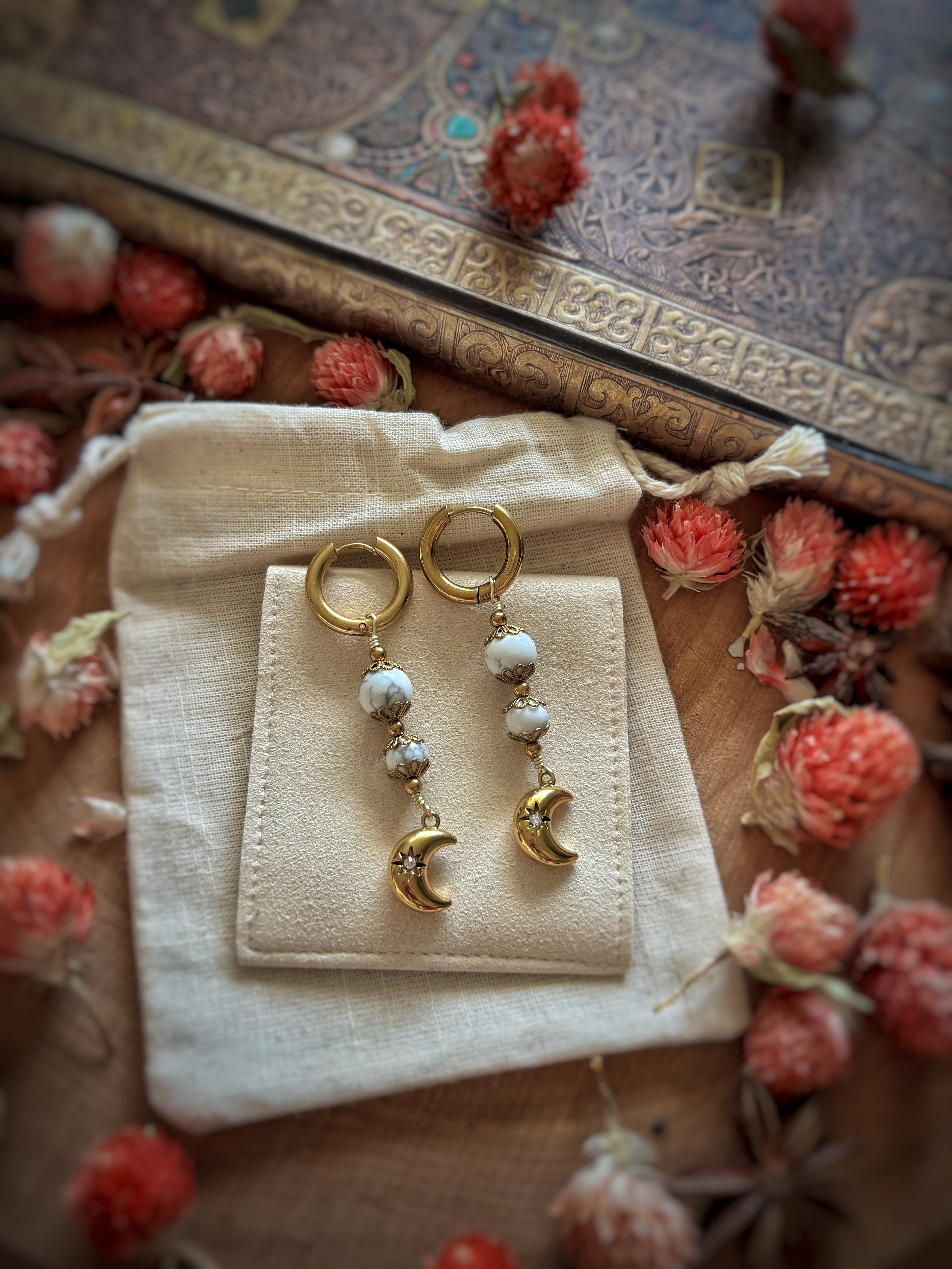 Boucles d’oreilles Saeris