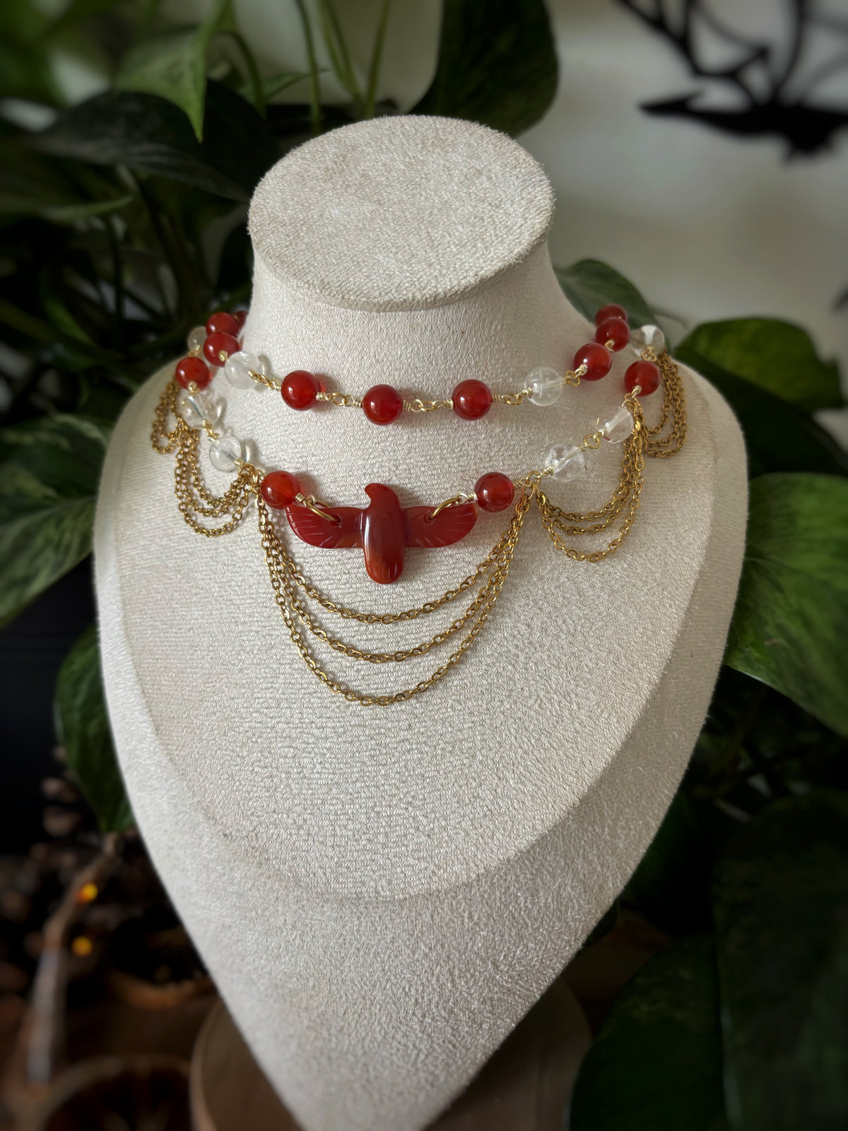 Collier Laurea - Cornaline