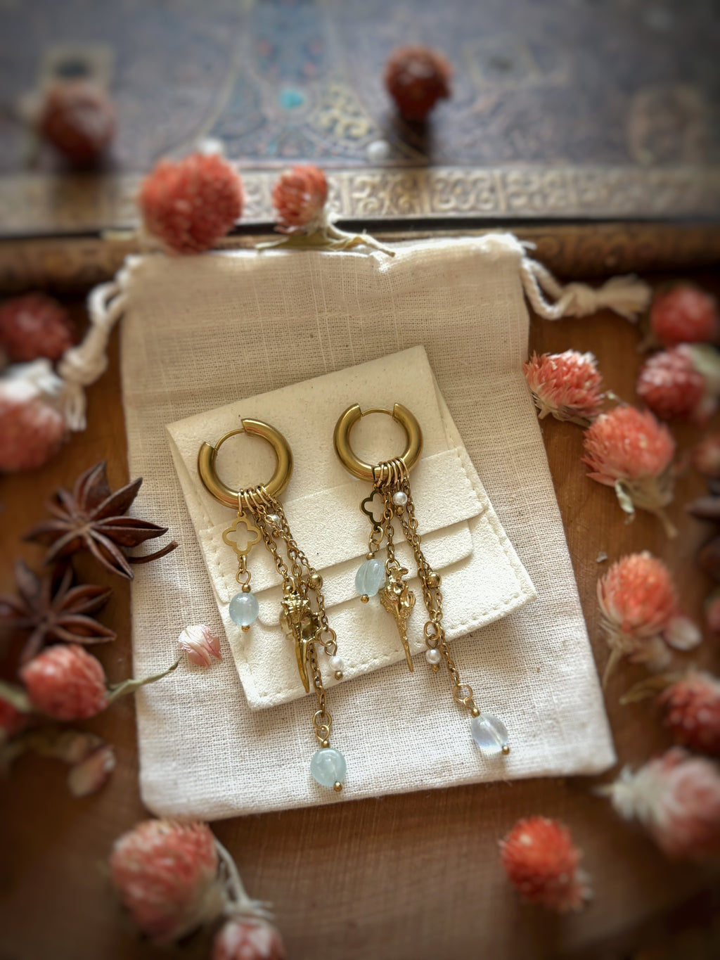 Boucles d’oreilles Capucine